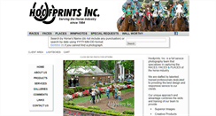 Desktop Screenshot of hoofprintsinc.com